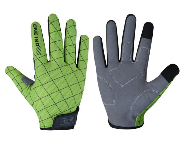 Fluorescent Cycling Gloves – Neoprene Made, High-Quality, Slip-Resistant with Perfect Grip