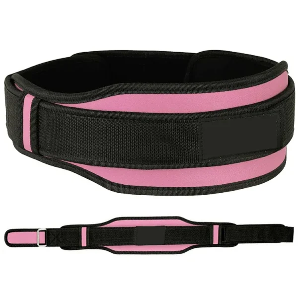 First One Industries Neoprene Weight Lifting Belt - Unisex, Durable Back Support Gym Belt - Image 4